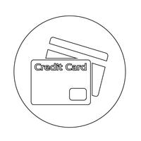 Credit Card Icon vector