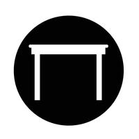 Table Icon vector
