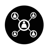 Network Icon vector
