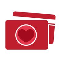 Heart vector icon