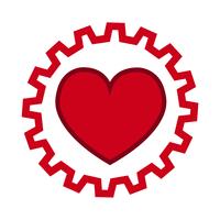 Heart vector icon