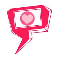 Heart vector icon