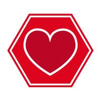 Heart vector icon