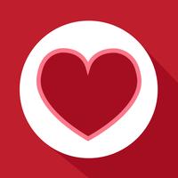 Heart vector icon