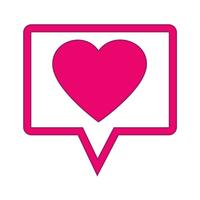 Heart vector icon