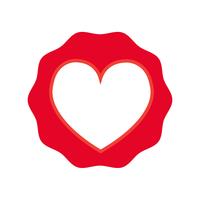 Heart vector icon