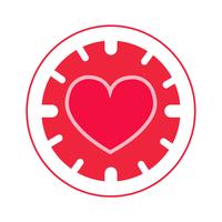 Heart vector icon