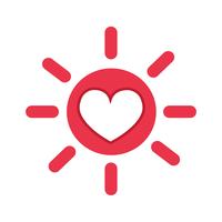 Heart vector icon