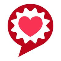 Heart vector icon