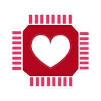 Heart vector icon