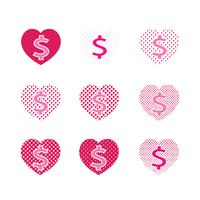 Dollar sign money icon vector