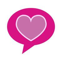 Heart vector icon