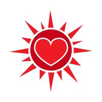 Heart vector icon