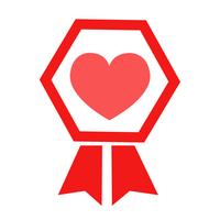 Heart vector icon