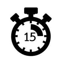 Sign of stopwatch icon vector