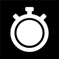 Sign of stopwatch icon vector