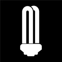 Sign of Bulb icon vector