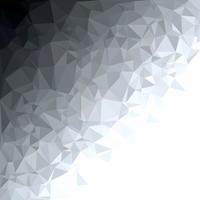 Gray White Polygonal Background, Creative Design Templates vector