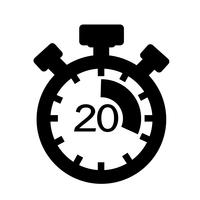 Sign of stopwatch icon vector