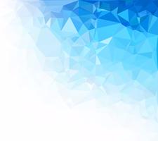 Blue Polygonal Mosaic Background, Creative Design Templates vector