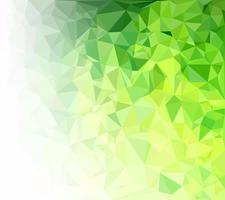 Green Polygonal Mosaic Background, Creative Design Templates vector