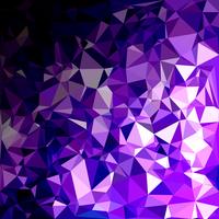 Fondo púrpura mosaico poligonal, plantillas de diseño creativo vector