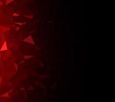 Red Polygonal Mosaic Background, Creative Design Templates vector