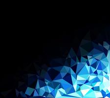 Blue Polygonal Mosaic Background, Creative Design Templates vector