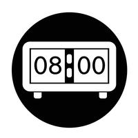 Sign of Time icon vector