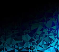 Blue Polygonal Mosaic Background, Creative Design Templates vector