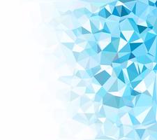 Blue Polygonal Mosaic Background, Creative Design Templates vector