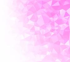 Pink Polygonal Mosaic Background, Creative Design Templates vector