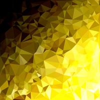 Yellow Polygonal Mosaic Background, Creative Design Templates vector