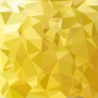 Fondo amarillo mosaico poligonal, plantillas de diseño creativo vector