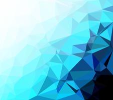 Blue Polygonal Mosaic Background, Creative Design Templates vector