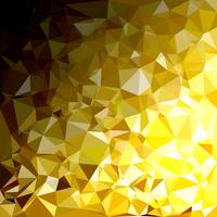 Yellow Polygonal Mosaic Background, Creative Design Templates vector