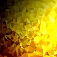 Yellow Polygonal Mosaic Background, Creative Design Templates vector