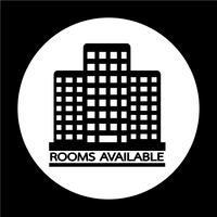 Room Available icon vector