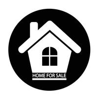 Home For Sale icon vector