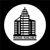 Room Available icon vector