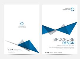 Brochure Layout template, cover design background vector