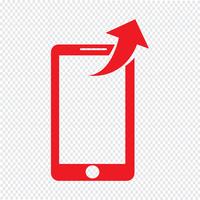 smartphone icon vector illustration