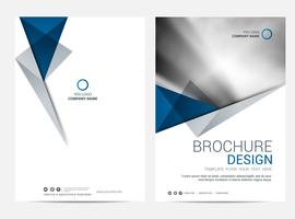 Brochure Layout template, cover design background vector