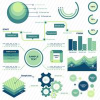 Colorful Business Infographics vector