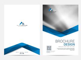 Brochure Layout template, cover design background vector