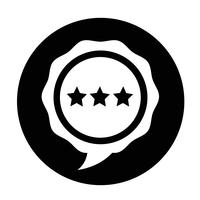 Speech bubble icon vector