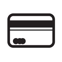 Credit card icon vector illustration