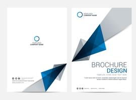 Brochure Layout template, cover design background vector