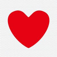 heart icon vector illustration