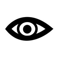 Eye icon vector illustration